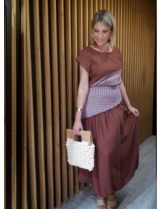 CONJUNTO DOS PIEZAS VICHY