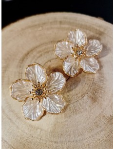 PENDIENTES FLOR