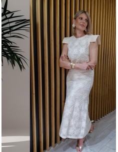 CONJUNTO BROCADO BEIG